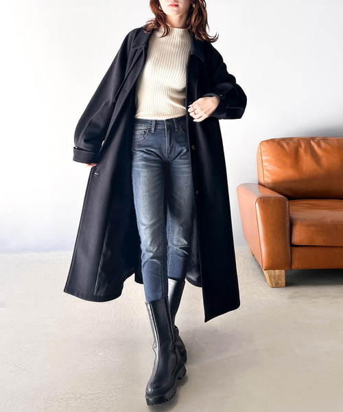 classicalelf(クラシカルエルフ)の「ストレッチ 無地スキニーパンツ(フルレングス)(デニムパンツ・レディース・ブルー/インディゴブルー/ブラック/ホワイト・LARGE/MEDIUM/SMALL/X-LARGE/XX-LARGE)」の22枚目の写真