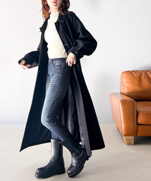 classicalelf(クラシカルエルフ)の「ストレッチ 無地スキニーパンツ(フルレングス)(デニムパンツ・レディース・ブルー/インディゴブルー/ブラック/ホワイト・LARGE/MEDIUM/SMALL/X-LARGE/XX-LARGE)」の21枚目の写真