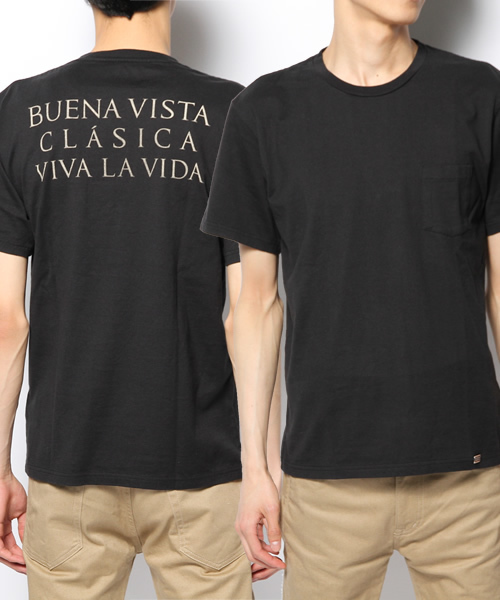 B印 YOSHIDA(BEAMS×PORTER)(ビージルシヨシダ)の「石塚啓次“BUENA VISTA” VIVA LA VIDA T-shirts ③(Tシャツ/カットソー・メンズ・ホワイト/グレー/ブラック・LARGE/SMALL/X-LARGE/MEDIUM)」の12枚目の写真