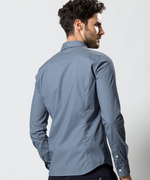 wjk（ダヴルジェイケイ）の「ms4028-broad regular shirt シャツ（シャツ/ブラウス・メンズ・ホワイト/ライトブルー/ダークブルー/ネイビー・S/M/L/XL）」の8枚目の写真