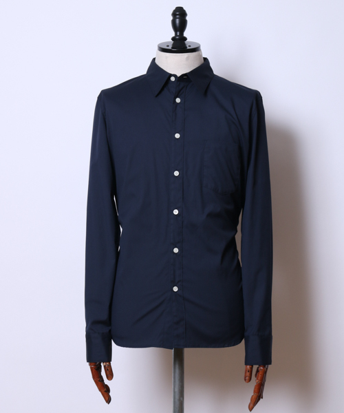 wjk（ダヴルジェイケイ）の「ms4028-broad regular shirt シャツ（シャツ/ブラウス・メンズ・ホワイト/ライトブルー/ダークブルー/ネイビー・S/M/L/XL）」の16枚目の写真