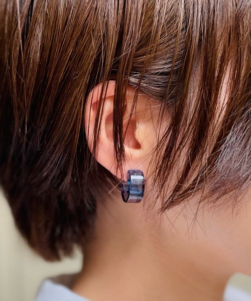 KuKuLu TOKYO】Solid circleピアス（ピアス（両耳用））｜tone