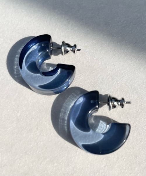 tone（トーン）の「【KuKuLu TOKYO】Solid circleピアス（ピアス（両耳用）・レディース・ベージュ/クリア/レッド系その他/イエロー/ブルー・FREE）」の11枚目の写真