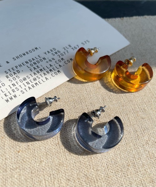 FELPA ピアス ラウンド オーバーサイズ KuKuLu TOKYO】Solid circleピアス(ピアス(両耳用))|tone