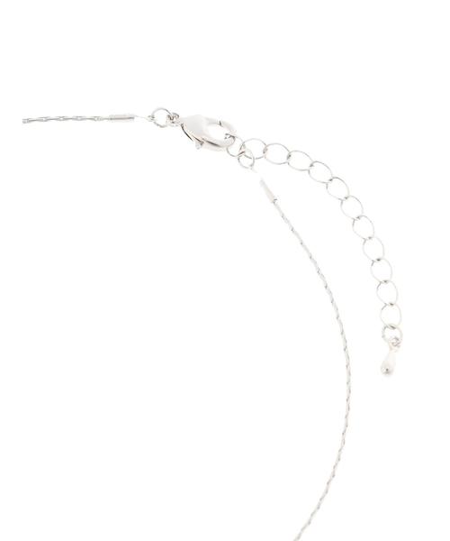 AMERICAN HOLIC（アメリカンホリック）の「メタルリーフ×パールトップショートネックレス＊（ネックレス・レディース・シルバー/ゴールド・FREE）」の6枚目の写真