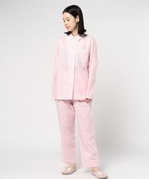 OTHER BRAND�i�A�U�[�u�����h�j�́uSLEEPY JONES / �X���[�s�[�W���[���Y�FBishop Pajama Set-Small Gingham Pink�FSS18-WS006-F1303-661[DEA]�i���̑��g�b�v�X�j�v