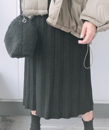ap retro | ニットミディプリーツフレアスカート【ZOZO限定アイテム】(スカート)