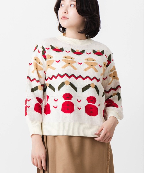 UGLY（アグリー）の「UGLY アグリー クリスマス ダサセーター（ニット/セーター・レディース・ホワイト/ライトブルー/レッド/グリーン系その他/レッド系その他2/レッド系その他/その他7/その他1/その他3/その他6/その他2/その他9/その他11/その他4/その他10/その他8/その他5・FREE）」の21枚目の写真
