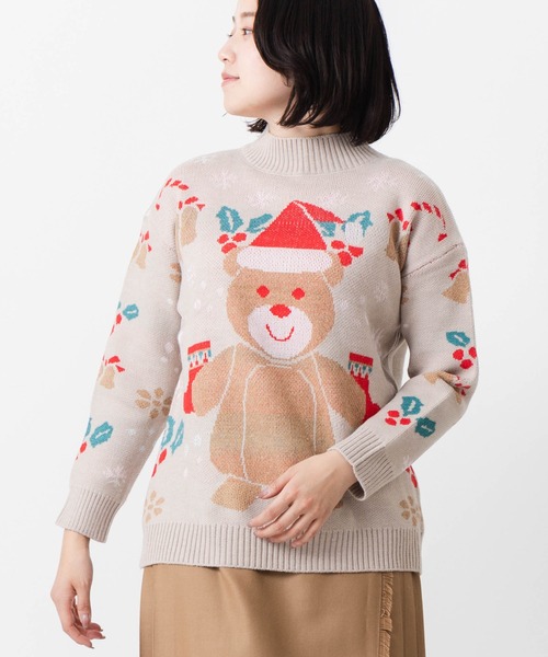 UGLY（アグリー）の「UGLY アグリー クリスマス ダサセーター（ニット/セーター・レディース・ホワイト/ライトブルー/レッド/グリーン系その他/レッド系その他2/レッド系その他/その他7/その他1/その他3/その他6/その他2/その他9/その他11/その他4/その他10/その他8/その他5・FREE）」の19枚目の写真