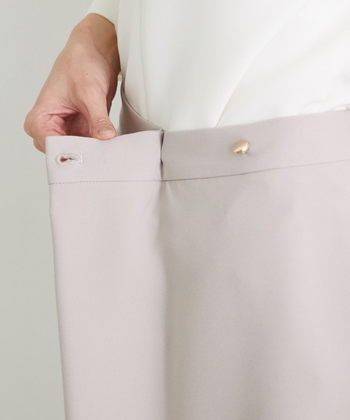 ROPE' PICNIC（ロペピクニック）の「【360°ウルトラストレッチ】【WEB限定34,42サイズ】ラップ風スカート（スカート・レディース・ベージュ/ネイビー/イエロー系その他3/ライトグレー/ブラック・40/38/42/36/34）」の16枚目の写真