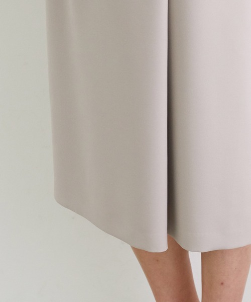 ROPE' PICNIC（ロペピクニック）の「【360°ウルトラストレッチ】【WEB限定34,42サイズ】ラップ風スカート（スカート・レディース・ベージュ/ネイビー/イエロー系その他3/ライトグレー/ブラック・40/38/42/36/34）」の18枚目の写真