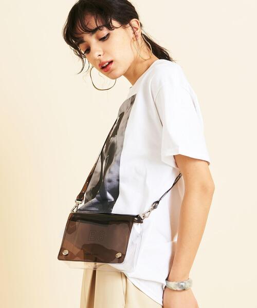 ‖ NANA ‖　ショルダーバッグ　肩のせ NaNa-NaNa（ナナナナ）の「【別注】 ＜nana-nana＞∴B6 クリア