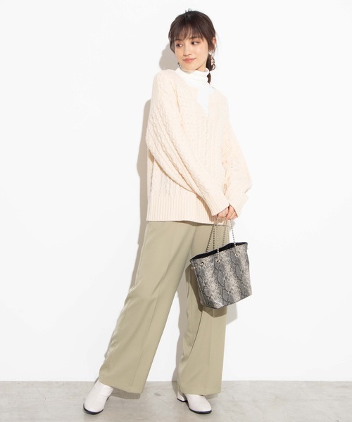 WEGO（ウィゴー）の「WEGO/ボールチェーン巾着ショルダーバッグ（ショルダーバッグ・レディース・その他2/ブラック/その他1・FREE）」の13枚目の写真