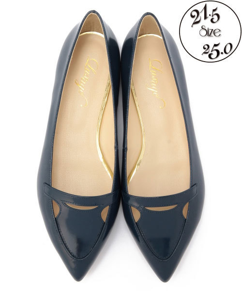 ODETTE E ODILE（オデットエオディール）の「ルクサージュ/L ハーフムーン CT10　【S】【L】（バレエシューズ・レディース・ブラック/ベージュ/レッド/ネイビー/その他1・22.5cm/25cm/24.5cm/22cm/21.5㎝/24cm/23.5cm/23cm）」の3枚目の写真