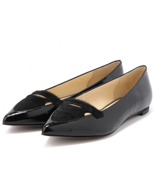 ODETTE E ODILE（オデットエオディール）の「ルクサージュ/L ハーフムーン CT10　【S】【L】（バレエシューズ・レディース・ブラック/ベージュ/レッド/ネイビー/その他1・22.5cm/25cm/24.5cm/22cm/21.5㎝/24cm/23.5cm/23cm）」の6枚目の写真