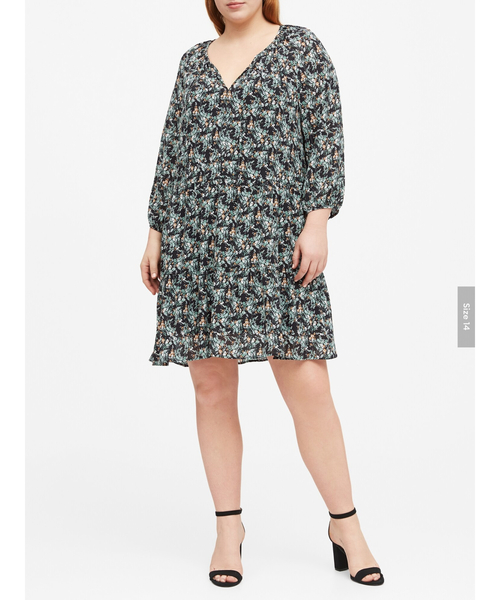 スイングワンピース ワンピース Banana ティアード Banana ワンピース ティアード プリント Republic バナナリパブリック のファッション