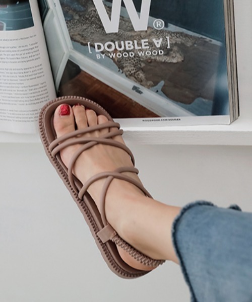 MANGROVE（マングローブ）の「ボリュームソールコードサンダル（サンダル・レディース・ブラック/パープル/ベージュ・SMALL/LARGE/MEDIUM）」の7枚目の写真