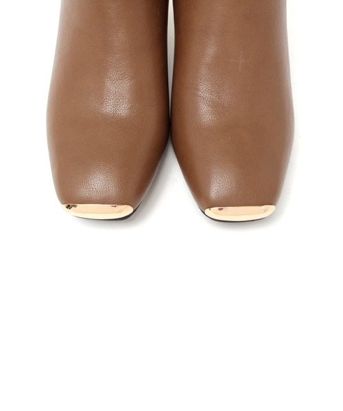 grandfleur（グランドフルール）の「異素材使いのメタリックヒール/ショートブーツ（ブーツ・レディース・ブラック/ブラウン/アイボリー・LL/S/M/L）」の16枚目の写真