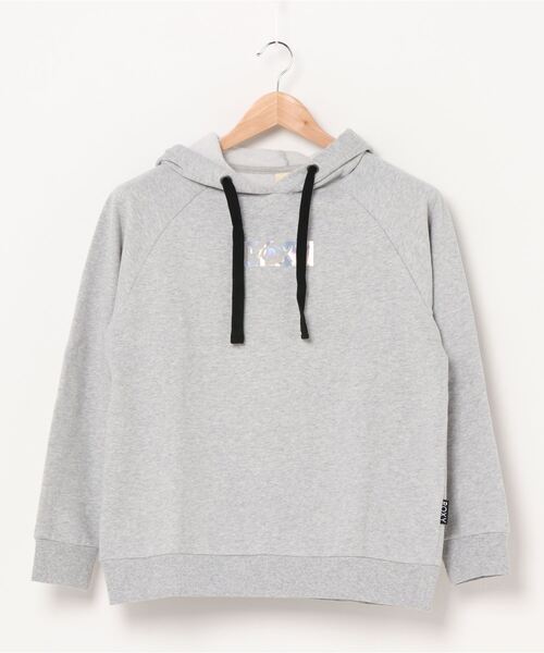 ROXY（ロキシー）の「ロキシー ROXY JIVY HOODIE（パーカー・レディース・ベージュ/オフホワイト/ブラック/グレー・XL/S/L/M）」の4枚目の写真