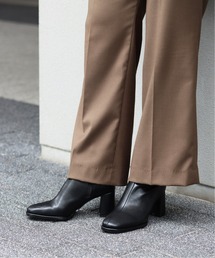 LE TALON | GRISE 6.5cmチャンキーヒールショートブーツ◆(ブーツ)