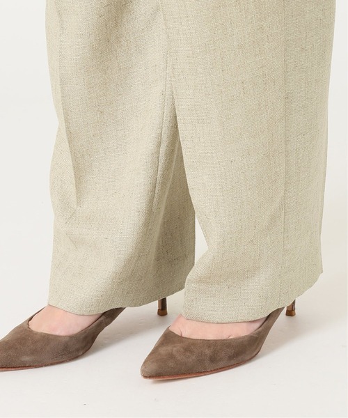 pp_　定価¥23,528 TAブッチャー2WAYリネン風サロペットパンツ NOBLEノーブル 定価23,528 TAブッチャー2WAYリネン風サロペット
