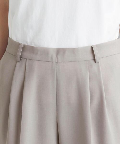 green label relaxing（グリーンレーベルリラクシング）の「[ 手洗い可能 / ハイツイストキュプラ ] ◆D テーパード パンツ -JPO ◇No15◇（その他パンツ・レディース・ライトグレー/ベージュ/モカ・36/44/40/42/34/46/38）」の12枚目の写真