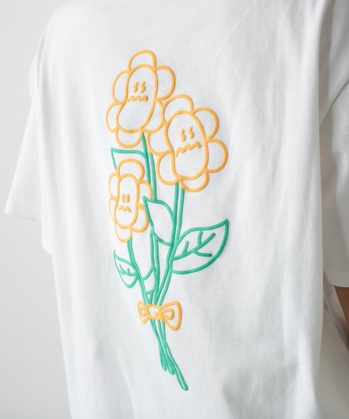 RASVOA（ラスボア）の「フラワー？Ｔシャツ（Tシャツ/カットソー・レディース・ブラック/オフホワイト・FREE）」の20枚目の写真