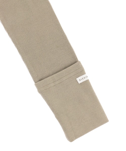 ALEXIA STAM（アリシアスタン）の「【Jelly 6月号掲載】Long Sleeve Rib Cropped Top/ロングスリーブリブクロップドトップ（Tシャツ/カットソー・レディース・ブラック/オフホワイト/グレイッシュベージュ・FREE）」の19枚目の写真