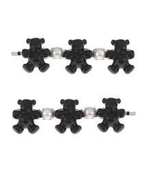 PAMEO POSE | Beads Bear Toy Hairpin(ピアス（両耳用）)