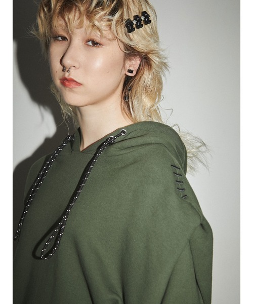 PAMEO POSE（パメオポーズ）の「Beads Bear Toy Hairpin（ピアス（両耳用）・レディース・ブラック/レッド・FREE）」の16枚目の写真