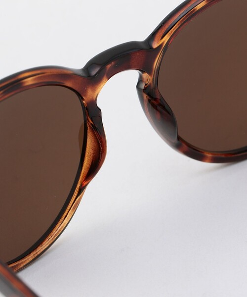 NOLLEY’S（ノーリーズ）の「ラウンドボストンサングラス（サングラス・レディース・ブラウン系その他3・FREE）」の7枚目の写真