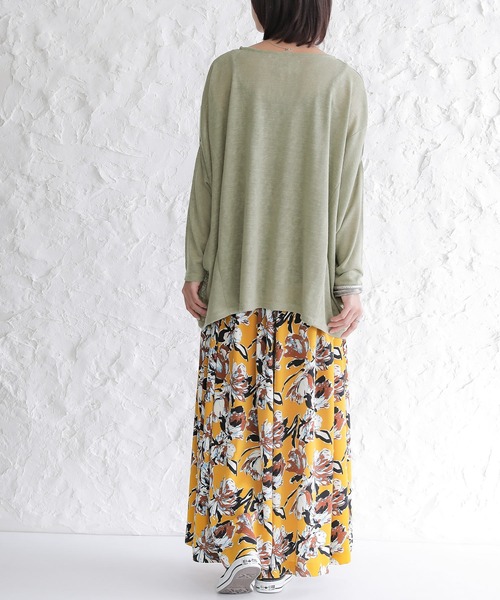 osharewalker(オシャレウォーカー)の「【廃盤】『ビッグフラワーワイドパンツ』(その他パンツ・レディース・ブラック/イエロー・FREE)」の18枚目の写真