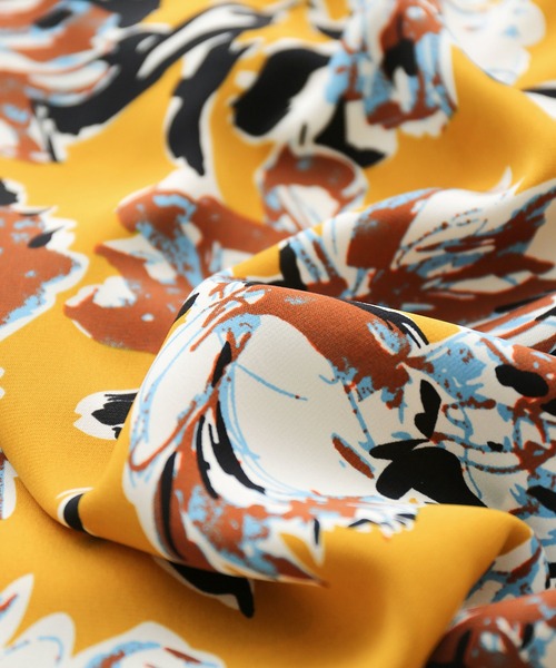 osharewalker(オシャレウォーカー)の「【廃盤】『ビッグフラワーワイドパンツ』(その他パンツ・レディース・ブラック/イエロー・FREE)」の10枚目の写真