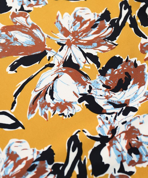 osharewalker(オシャレウォーカー)の「【廃盤】『ビッグフラワーワイドパンツ』(その他パンツ・レディース・ブラック/イエロー・FREE)」の13枚目の写真