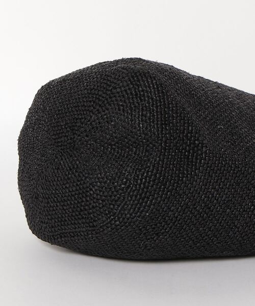 Helen Kaminski（ヘレンカミンスキー）の「HELEN KAMINSKI(ヘレンカミンスキー)Iconic Raffia Crochet Bags（ショルダーバッグ・レディース・ブラック・F）」の3枚目の写真