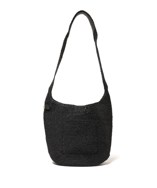 Helen Kaminski（ヘレンカミンスキー）の「HELEN KAMINSKI(ヘレンカミンスキー)Iconic Raffia Crochet Bags（ショルダーバッグ・レディース・ブラック・F）」の8枚目の写真