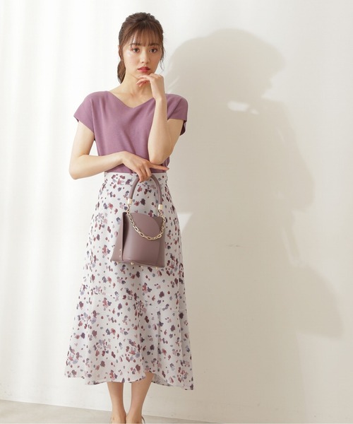 PROPORTION BODY DRESSING（プロポーションボディドレッシング）の「ベーシックニットセットアップ / 1211140511（ワンピース・レディース・ライトグリーン/パープル/ブラック・MEDIUM/SMALL）」の7枚目の写真