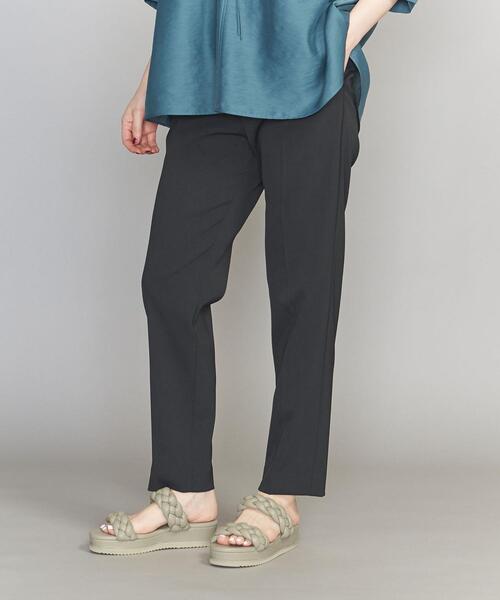 BEAUTY&YOUTH UNITED ARROWS(ビューティーアンドユースユナイテッドアローズ)の「BY ツイルハイウエストテーパードパンツ(その他パンツ・レディース・ブラック/ライム/クリーム・SMALL/MEDIUM/LARGE)」の13枚目の写真