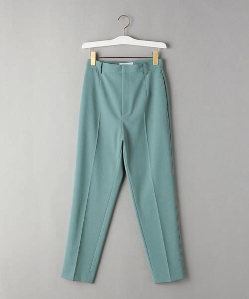 BEAUTY&YOUTH UNITED ARROWS(ビューティーアンドユースユナイテッドアローズ)の「BY ツイルハイウエストテーパードパンツ(その他パンツ・レディース・ブラック/ライム/クリーム・SMALL/MEDIUM/LARGE)」の7枚目の写真