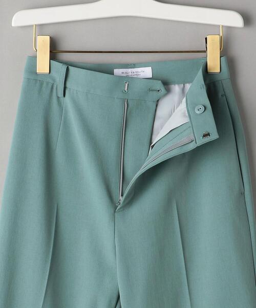 BEAUTY&YOUTH UNITED ARROWS(ビューティーアンドユースユナイテッドアローズ)の「BY ツイルハイウエストテーパードパンツ(その他パンツ・レディース・ブラック/ライム/クリーム・SMALL/MEDIUM/LARGE)」の15枚目の写真