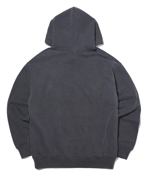 MCnCHIPs(メッケンチップス)の「【MCnCHIPs】VINTAGE PIGMENT HOODIE / メッケンチップス ヴィンテージ ピグメント フーディー(パーカー・レディース・チャコールグレー/ブルー・1/2)」の6枚目の写真