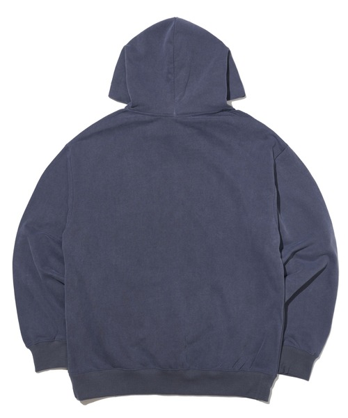 MCnCHIPs(メッケンチップス)の「【MCnCHIPs】VINTAGE PIGMENT HOODIE / メッケンチップス ヴィンテージ ピグメント フーディー(パーカー・レディース・チャコールグレー/ブルー・1/2)」の11枚目の写真