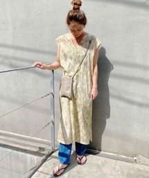 SHENERY | ボタニカルプリントドレス(ワンピース)