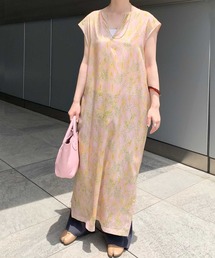 SHENERY | ボタニカルプリントドレス(ワンピース)