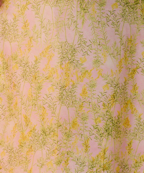 SHENERY（シーナリー）の「ボタニカルプリントドレス（ワンピース・レディース・ピンク/ベージュ・FREE）」の20枚目の写真