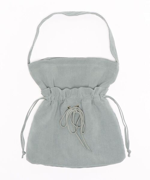 ACCOMMODE(アコモデ)の「ギャザーポケットショルダー(ショルダーバッグ・レディース・ラベンダー/ベージュ/グリーン・FREE)」の7枚目の写真