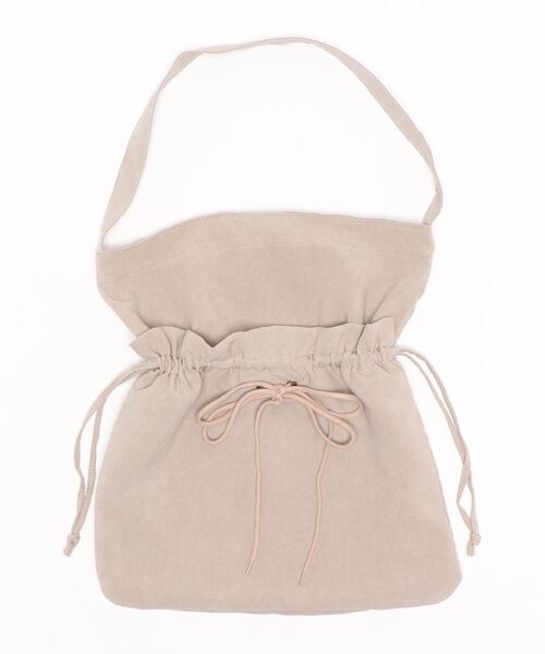 ACCOMMODE(アコモデ)の「ギャザーポケットショルダー(ショルダーバッグ・レディース・ラベンダー/ベージュ/グリーン・FREE)」の9枚目の写真