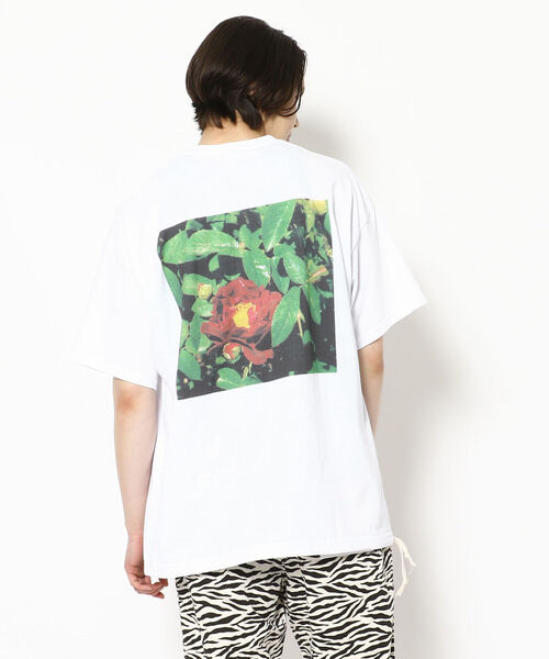 niche.(ニッチ)の「niche./ニッチ 別注 Rose T-Shirt TUS(Tシャツ/カットソー・メンズ・ホワイト・XX-LARGE)」の1枚目の写真