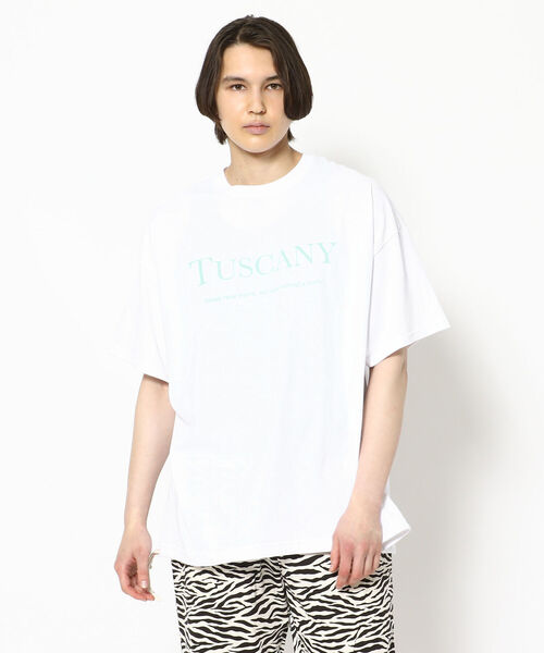 niche.(ニッチ)の「niche./ニッチ 別注 Rose T-Shirt TUS(Tシャツ/カットソー・メンズ・ホワイト・XX-LARGE)」の2枚目の写真