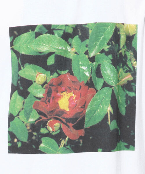 niche.(ニッチ)の「niche./ニッチ 別注 Rose T-Shirt TUS(Tシャツ/カットソー・メンズ・ホワイト・XX-LARGE)」の6枚目の写真
